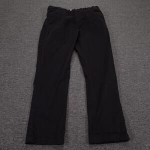 Bearbottom Pants Mens XL 30 Black Stretch Chino Elastic Waist Casual Workwear
